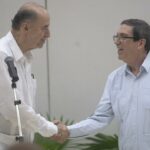 Cuba ratificó a Colombia su «voluntad» de contribuir al «logro de la paz»