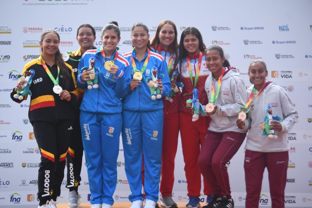 El tenis femenino le da a Atlántico su primer oro en los Juegos Nacionales 2023.