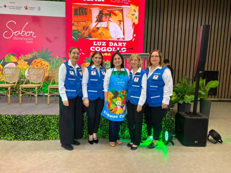 Cruz Roja Colombiana Seccional Atlántico participa en Sabor Barranquilla 2026